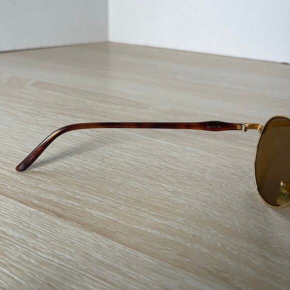 Vintage B&L Ray-Ban Rituals W2546 Sunglasses FRAMES ONLY Gold Tortoise - Picture 5 of 11